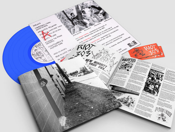Riot .303 – S/T [BLUE VINYL 1981-1983 w/ booklet] – New LP