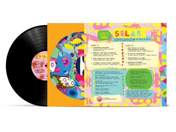 Various Artists – SOLAR: Sun Ra In Brasil  Red Hot & Ra [YELLOW & RED VINYL 2xLP] – New LP