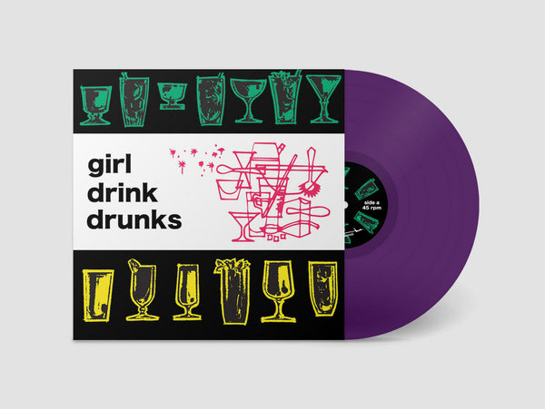 Girl Drink Drunks -  S/T [PURPLE VINYL MARKED DOWN SLEEVE DAMAGE] – New LP