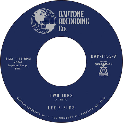 Fields, Lee – Two Jobs b/w Save Your Tears... - New 7"