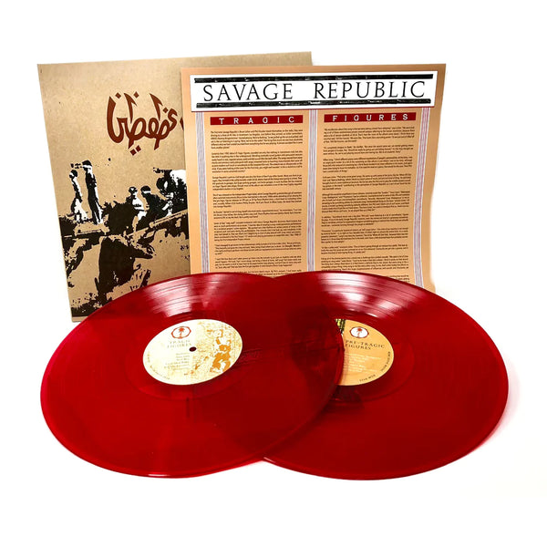 Savage Republic [aka Africa Corps]– Tragic Figures [1982 USA POST-PUNK RED VINYL 2xLP] - New LP