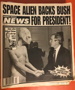 Weekly World News –  May 2001— Used Magazine