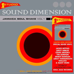 Various Artists – Sound Dimension: Jamaica Soul Shake Vol.1 [SILVER VINYL 2xLP IMPORT] – New LP