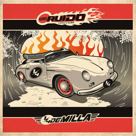 Ruido, Los  – 1/4 de Milla EP [Color vinyl; Surf Rock; Mexico City] – New 7"