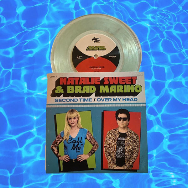 Natalie Sweet and Brad Marino –  Second Time / Over My Head [COKE BOTTLE CLEAR VINYL]  – New 7"