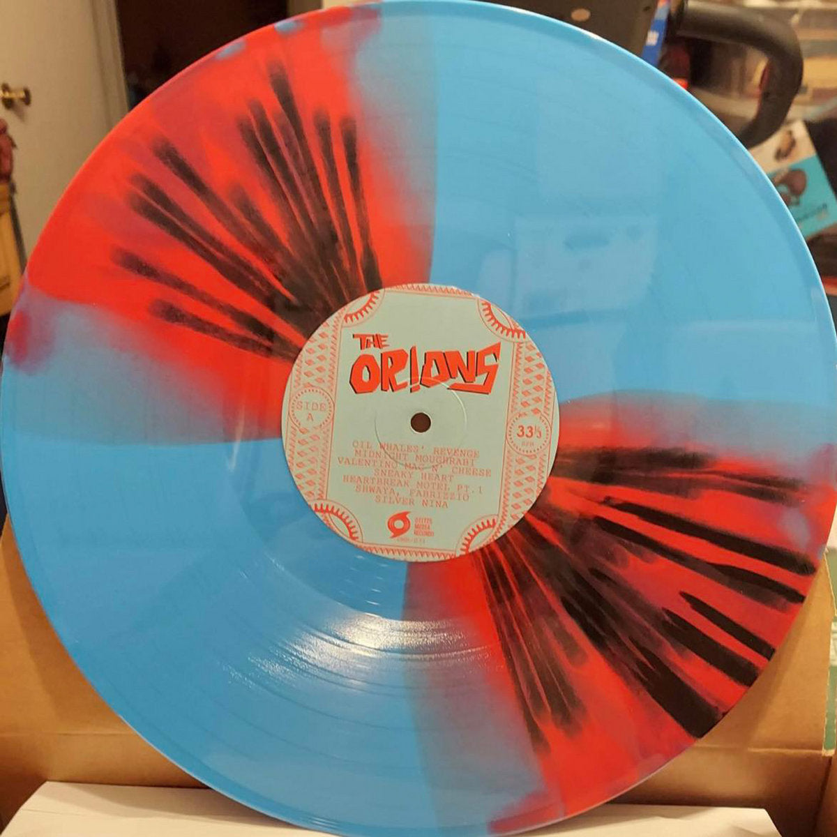 Orions, The S/T [BLACK/RED/BLUE VINYL Surf Rock from Tel Aviv!] New