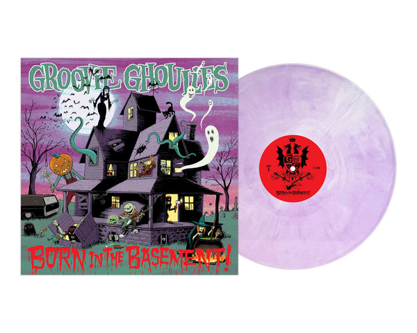 Groovie Ghoulies – Born In The Basement [Violet/White Galaxy Vinyl] – New LP