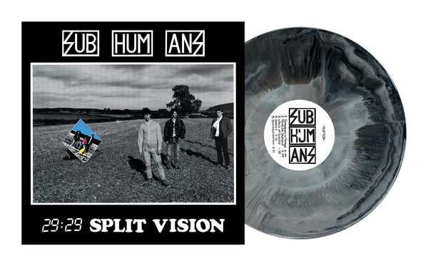 Subhumans -  29:29 Split Vision [WHITE/BLACK GALAXY VINYL 1986] - New LP