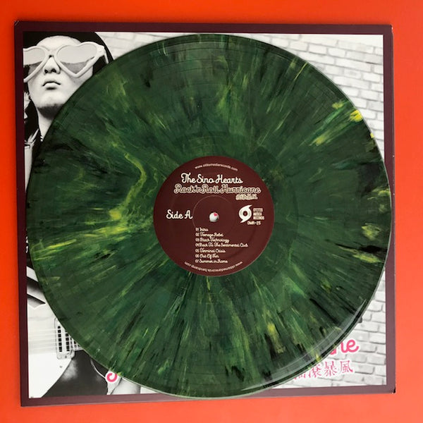 Sino Hearts, the - Rock 'n Roll Hurricane  [MARBLED GREEN VINYL: LIMITED GREEN NOISE EXCLUSIVE COLOR; PUNK ROCK from CHINA!!!] –  New LP