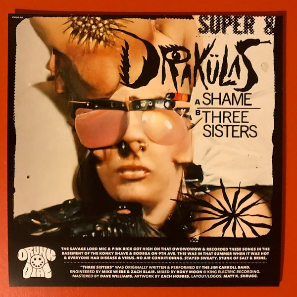 Drunk Dial #10 - Drakulas (Red vinyl: Green Noise exclusive!) - New 7"