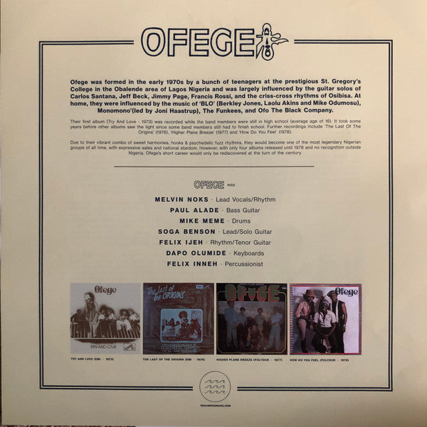 Ofege – The Last of the Origins – New LP