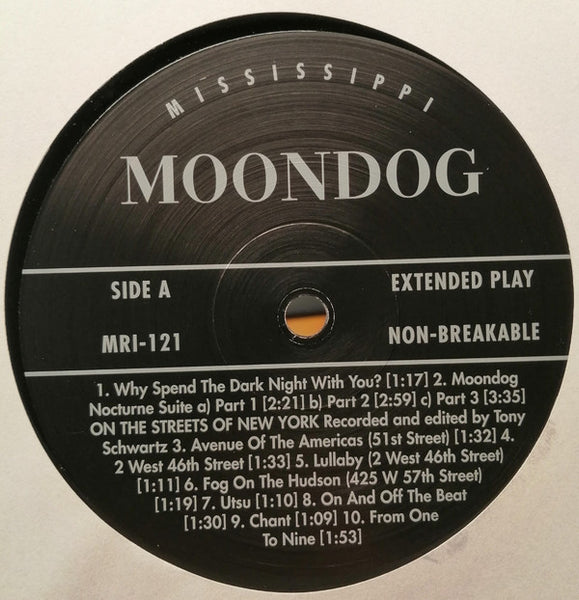 Moondog - On the Streets of New York – New LP