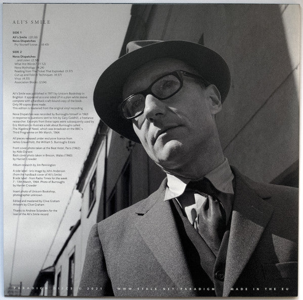 William S. Burroughs – Ali's Smile [IMPORT] - New LP