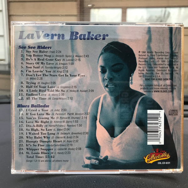 Baker, LaVern -  See See Rider / Blues Ballads - Used CD