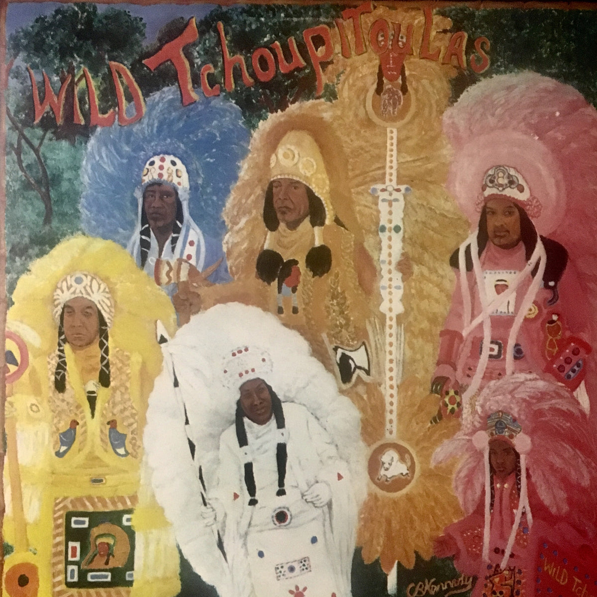 Wild Tchoupitoulas, The - S/T [New Orleans funky party 1976] - New