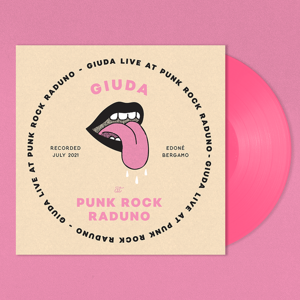 Giuda  – Live at the Punk Rock Raduno Festival [PINK VINYL GREEN NOISE USA EXCLUSIVE] – New LP