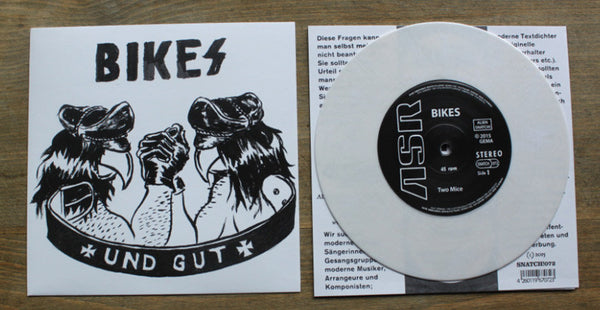 Bikes – Two Mice [IMPORT White Vinyl] – New 7"