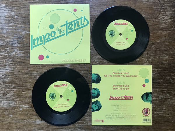 Impo & the Tents – Anxious Times [IMPORT] – New 7"