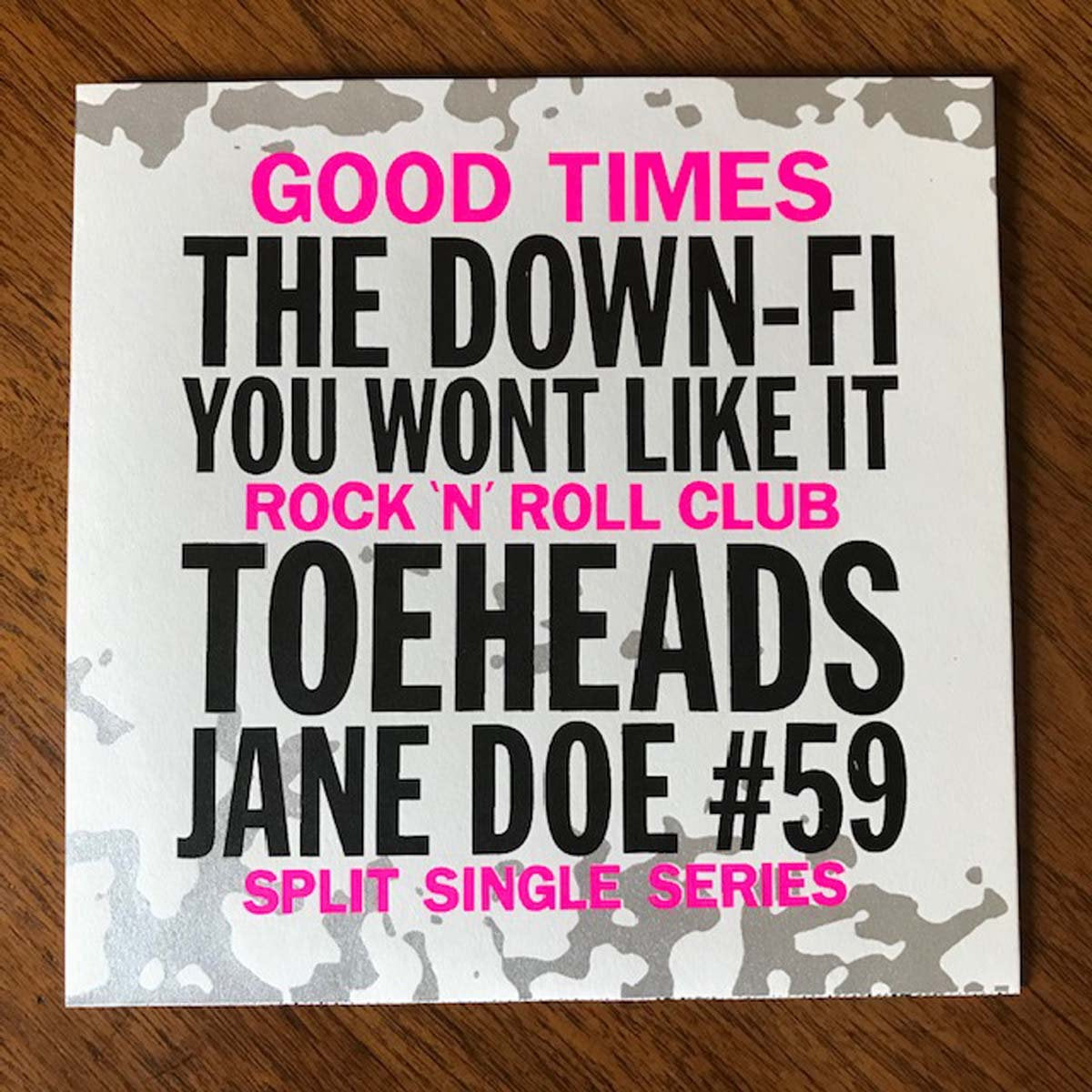 Toeheads / Down-Fi –  Issue #2 [split] – New 7"