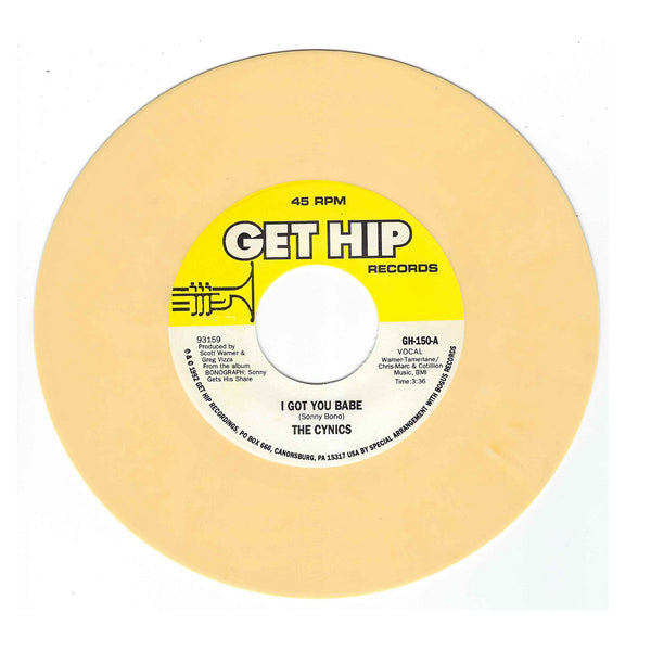 Cynics, The / Frampton Brothers - Bonograph Split: I Got You / Bang Bang [CREAM VINYL] - New 7"