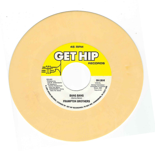 Cynics, The / Frampton Brothers - Bonograph Split: I Got You / Bang Bang [CREAM VINYL] - New 7"
