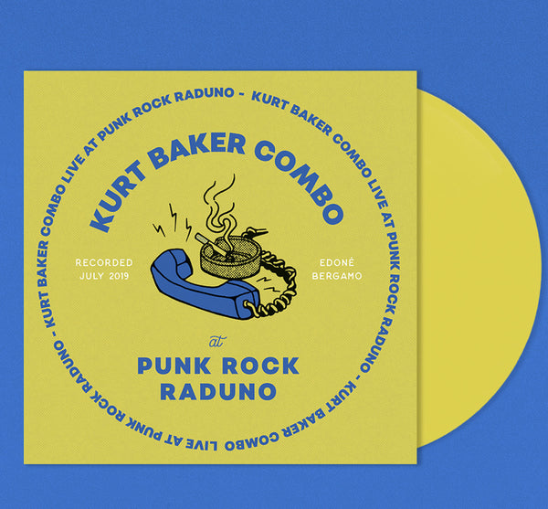 Kurt Baker Combo – Live at Punk Rock Raduno [IMPORT Yellow Vinyl] – New LP