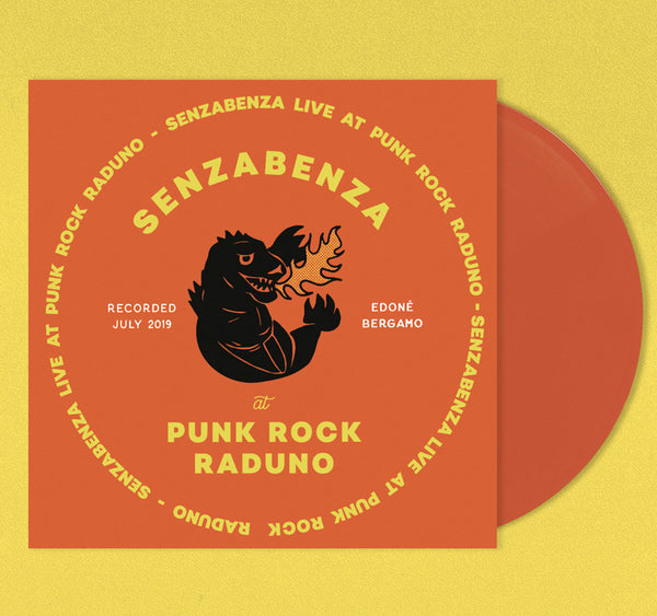 Senzabenza – Live at Punk Rock Raduno [IMPORT Orange Vinyl] – New LP