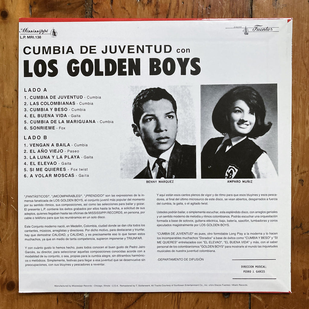 Golden Boys, Los – Cumbia De Juventud - New LP – Green Noise Records
