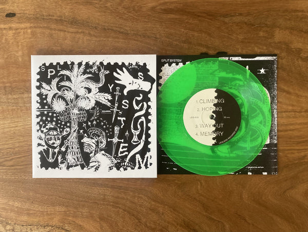 split system -  s/t EP [IMPORT green Vinyl] – Used 7"