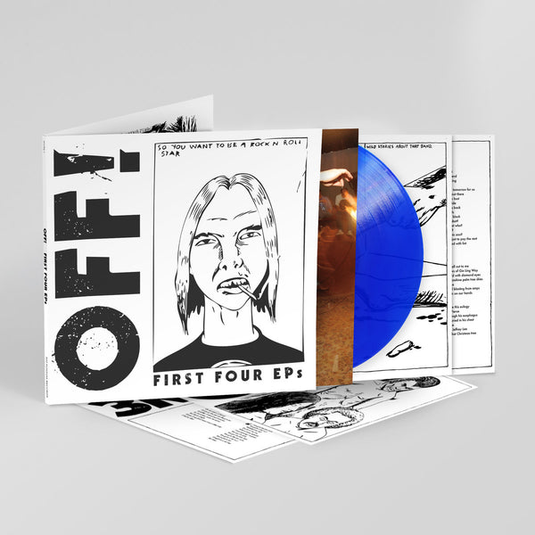 OFF! - First Four EPs [BLUE VINYL] - New LP