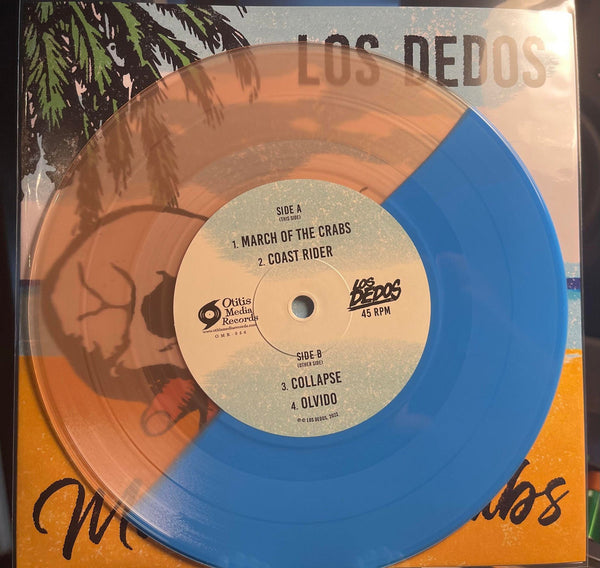 Dedos, Los – March Of The Crabs EP [Color vinyl; Surf Rock; UK] – New 7"