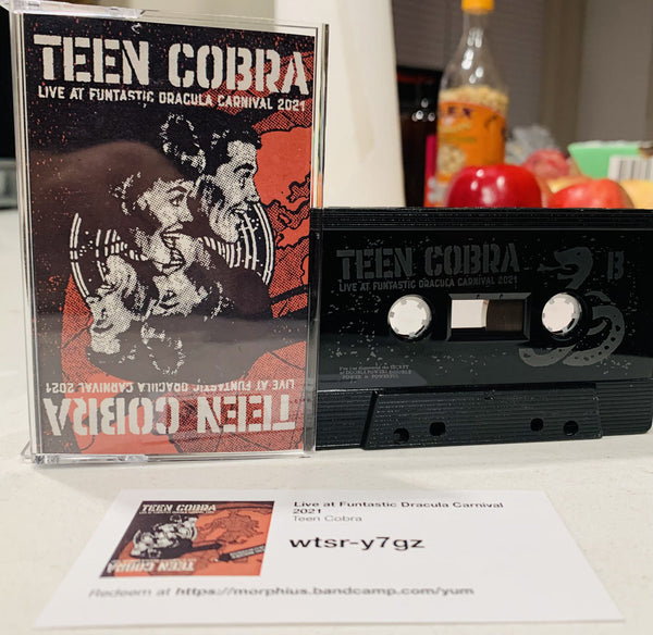 Teen Cobra - Live at Funtastic Dracula – New Cassette