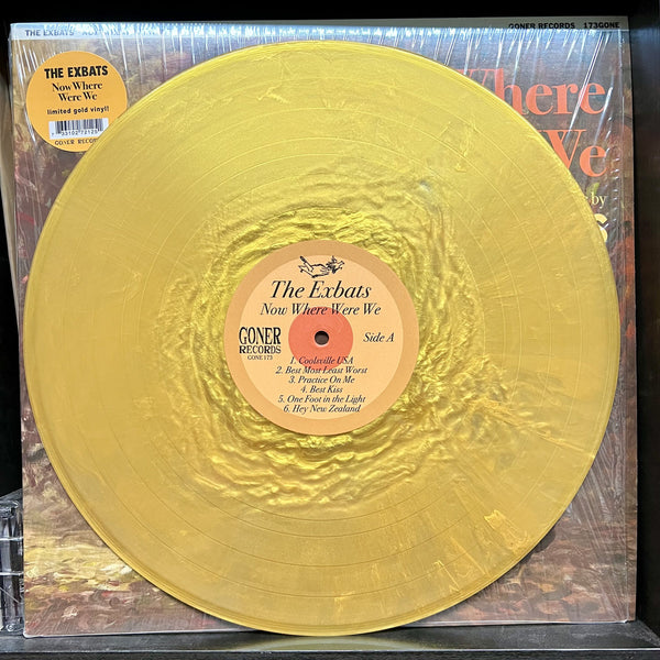 Exbats, the - Now Where Were We [GOLD VINYL] - New LP