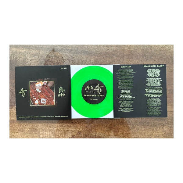 Brakes, The – Dice God / Brand New Daddy [IMPORT Green Vinyl] – New 7"