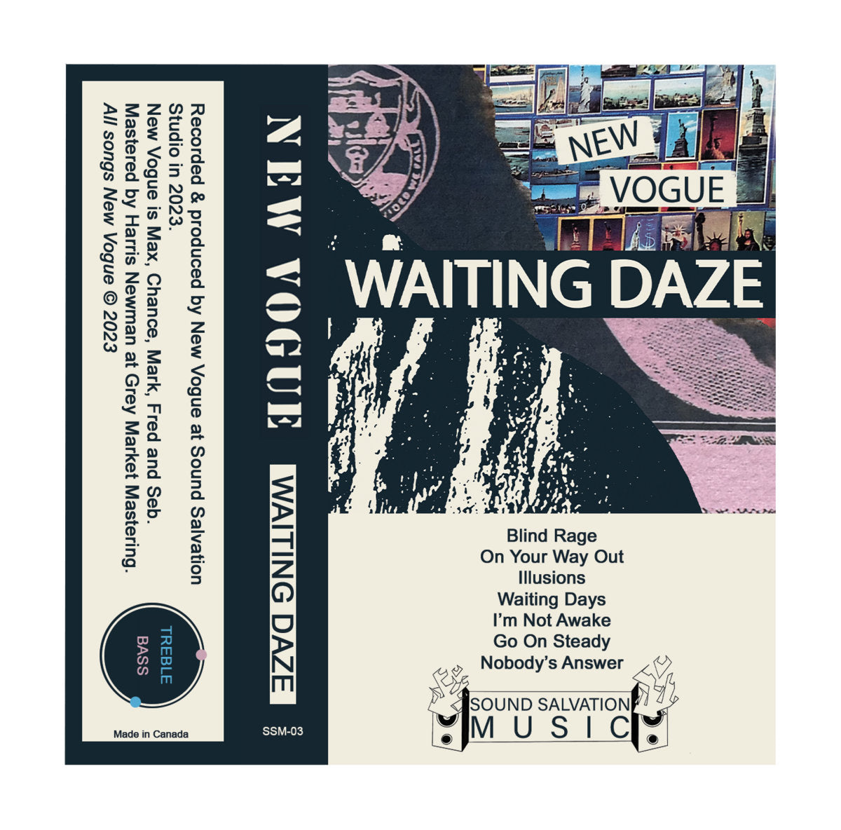 New Vogue - Waiting Daze - New Cassette