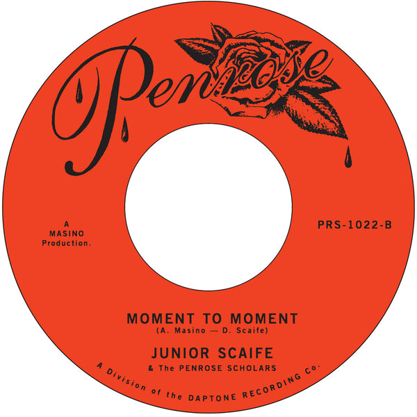 Scaife, Junior – When My Heart Beats b/w Moment To Moment – New 7"