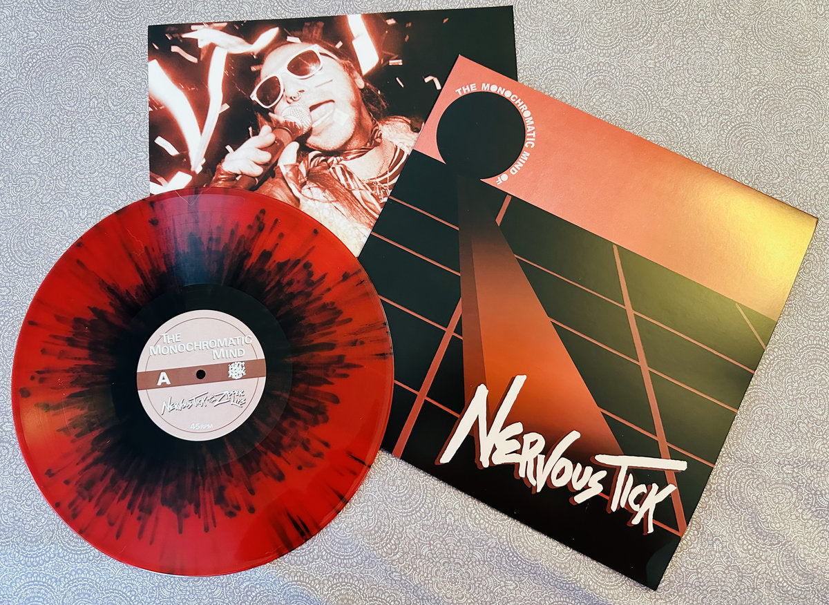 Nervous Tick and the Zipper Lips – The Monochromatic Mind of... [SPLATTER VINYL 12" + tape] – New 12"