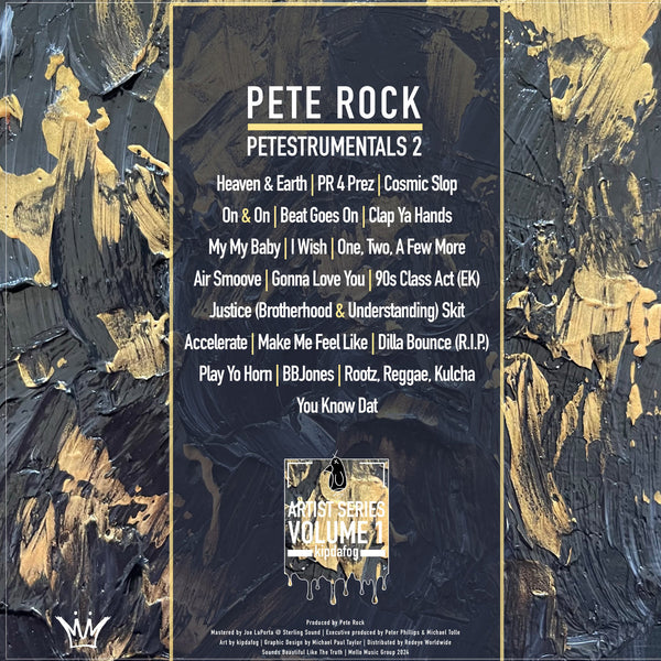 Pete Rock / PeteStrumentals 2 [Cosmic Slop Metallic Gold IMPORT] – New LP