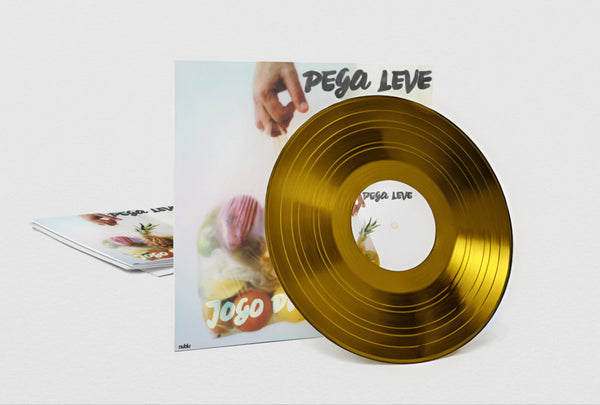 Jogo Duro – Pega Leve / De Boas [GOLD VINYL] - New 10"