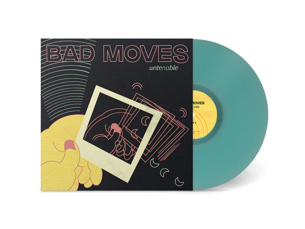 Bad Moves ‎– Untenable [Ice-Blue Vinyl] –  New LP