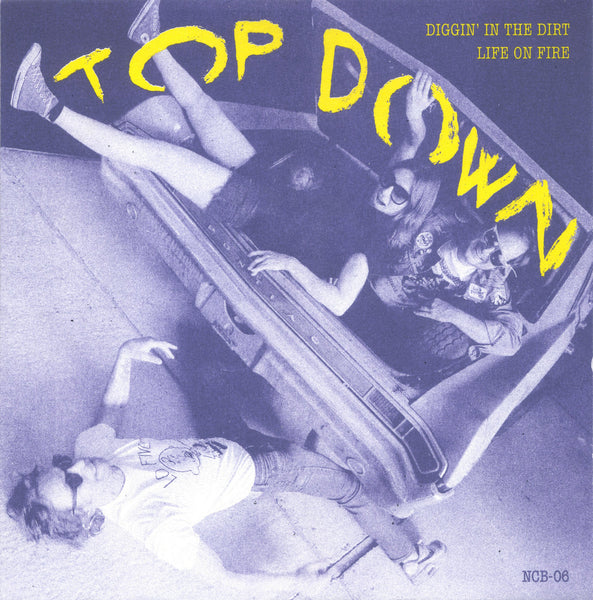 TOP DOWN / Nunofyrbeeswax – split EP [IMPORT Random color vinyl] – New 7"