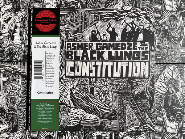 Gamedze, Asher & The Black Lungs – Constitution [2xLP S. African Jazz 2024]– New LP