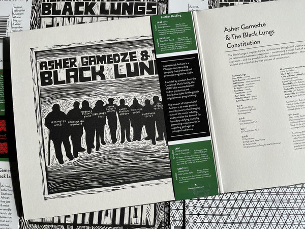 Gamedze, Asher & The Black Lungs – Constitution [2xLP S. African Jazz 2024]– New LP