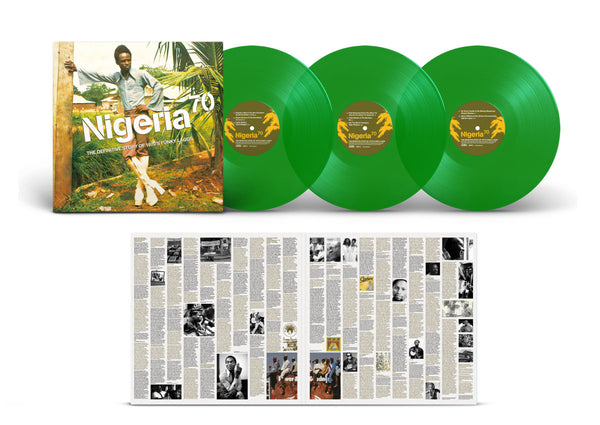 Various Artists – Nigeria 70: The Definitive Guide to 1970's Funky Lagos [GREEN VINYL 3xLP IMPORT] – New LP