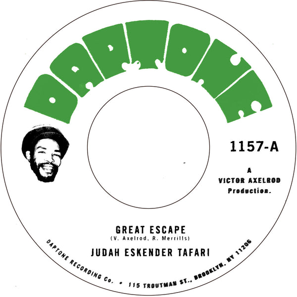 Tafari, Judah Eskender – Great Escape b/w Bezos vs. Musk - New 7"