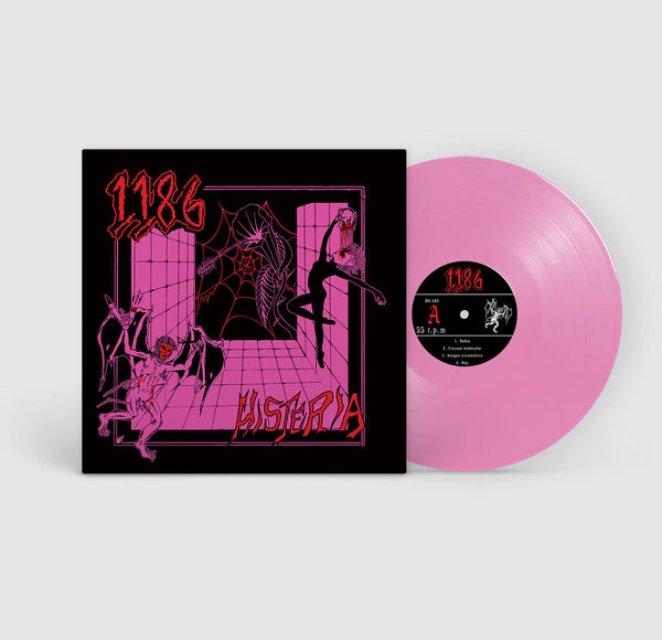 1186 – Histeria [IMPORT Pink Vinyl Colombia 2025] – New 12"