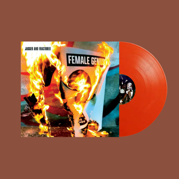 FeMaLe GeNiuS – Jagged and Fractured [ORANGE VINYL] – New LP