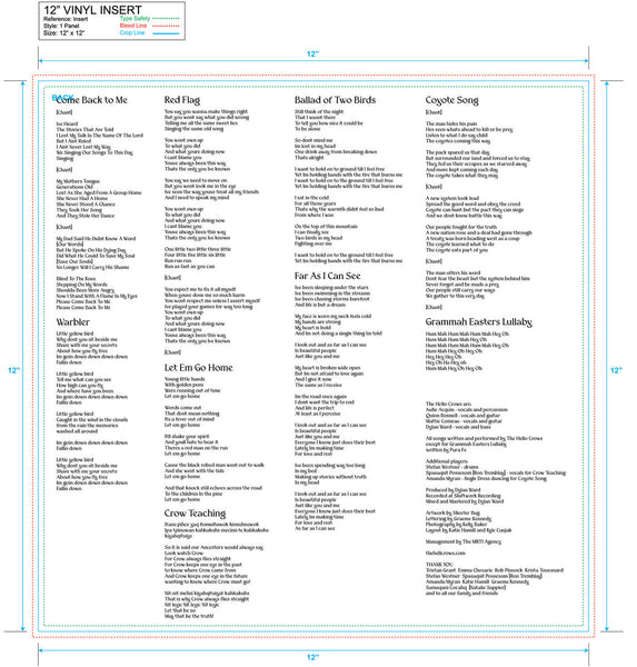 Hello Crows, The – S/T [RED VINYL] – New LP