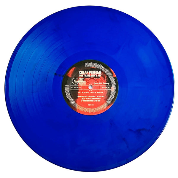 Cheap Perfume –  Don't Care. Didn't Ask. [GREEN NOISE EXCLUSIVE BLUE w/ red vinyl + exclusive art print!] – New LP