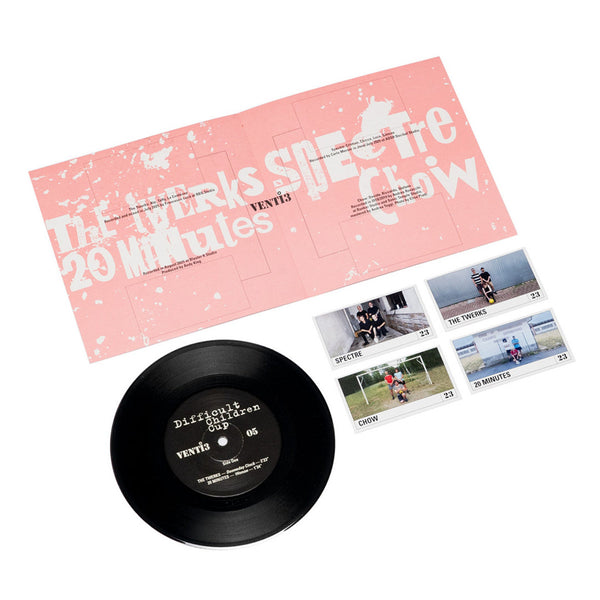 Various Artists –  Difficult Children Cup EP [IMPORT GREEN NOISE USA EXCLUSIVE w/ FOUR STICKERS!] – New 7"